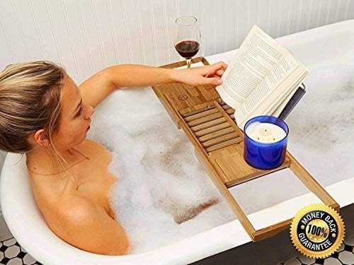 wooden bath tray