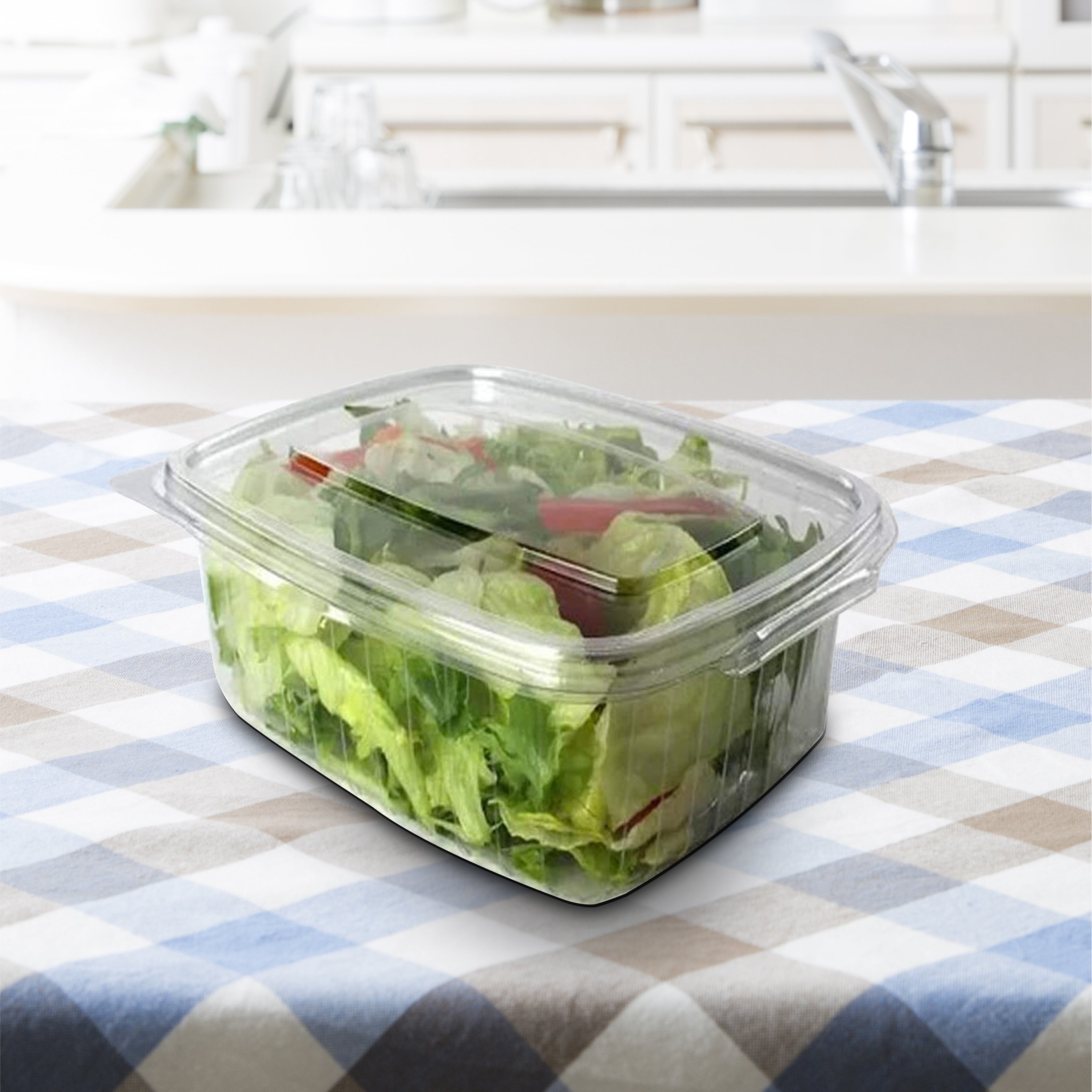 Rectangular Food Storage Container with Lid