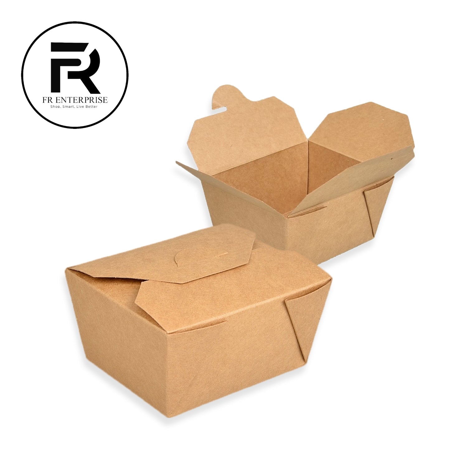 Eco-Friendly Bio Kraft Takeaway Boxes - Biodegradable & Durable Packaging